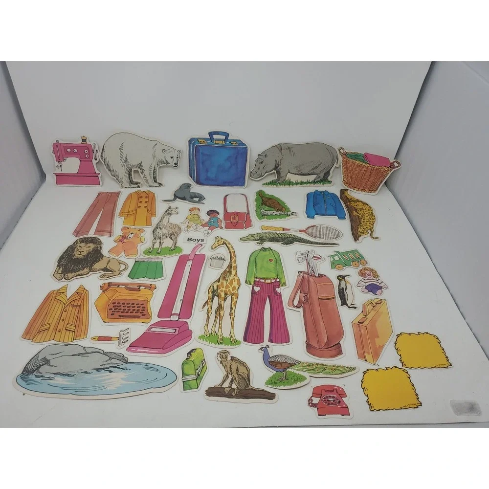 Instructo Products flannel Back Storytelling People & Animals Phila PA 31 90